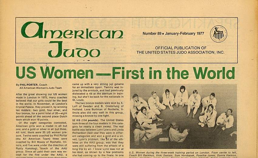 01/77 American Judo Newspaper
